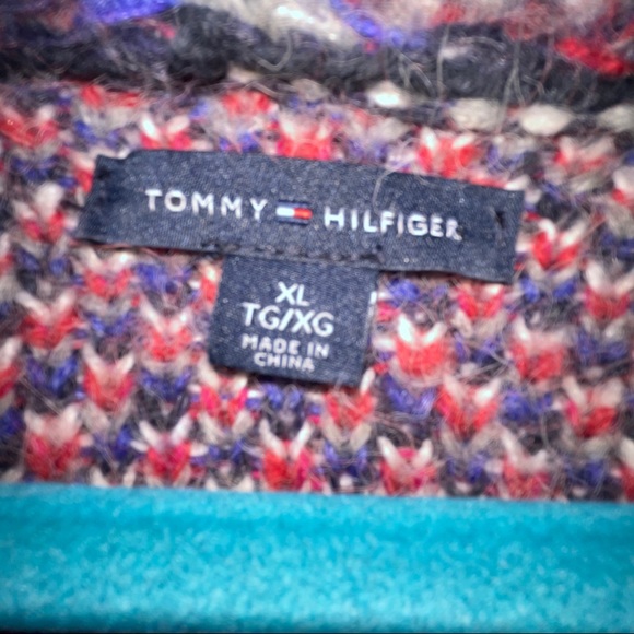 Tommy Hilfiger Sweater Coat Toggle Pockets Alpaca - Picture 3 of 12